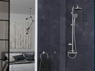 Za ścianą sypialni – nowoczesny prysznic w zasięgu ręki